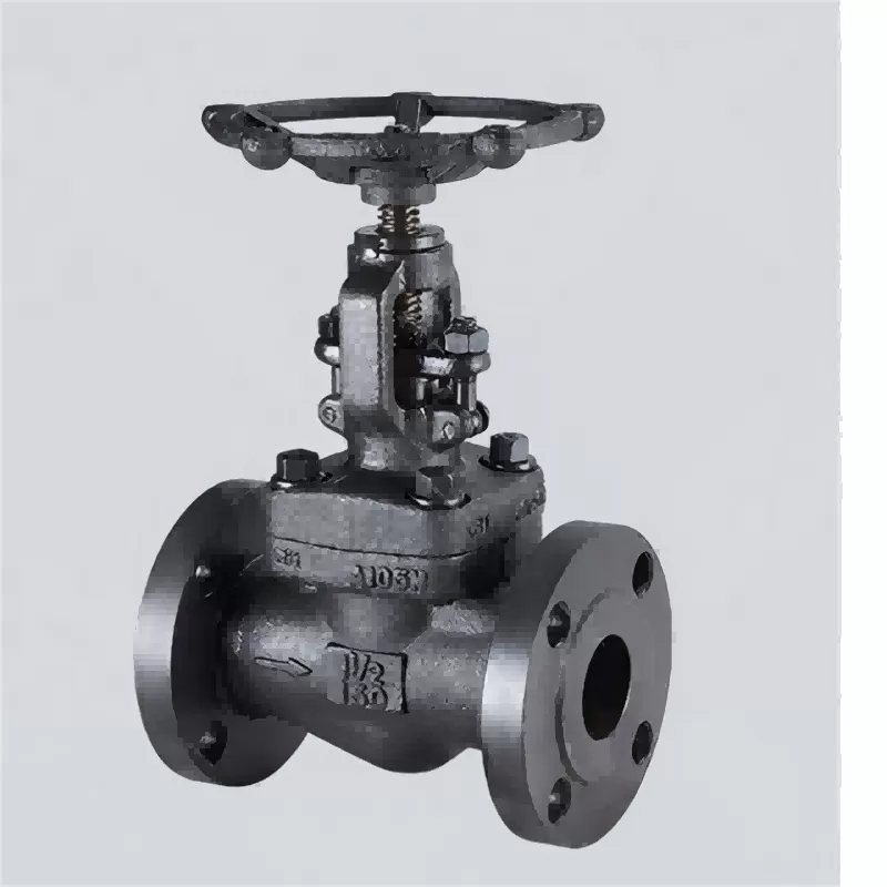 Forged steel flanged globe valve，  Forged Steel Globe Valves，Stop valve
