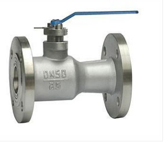 Blowdown ball valve, ball valve