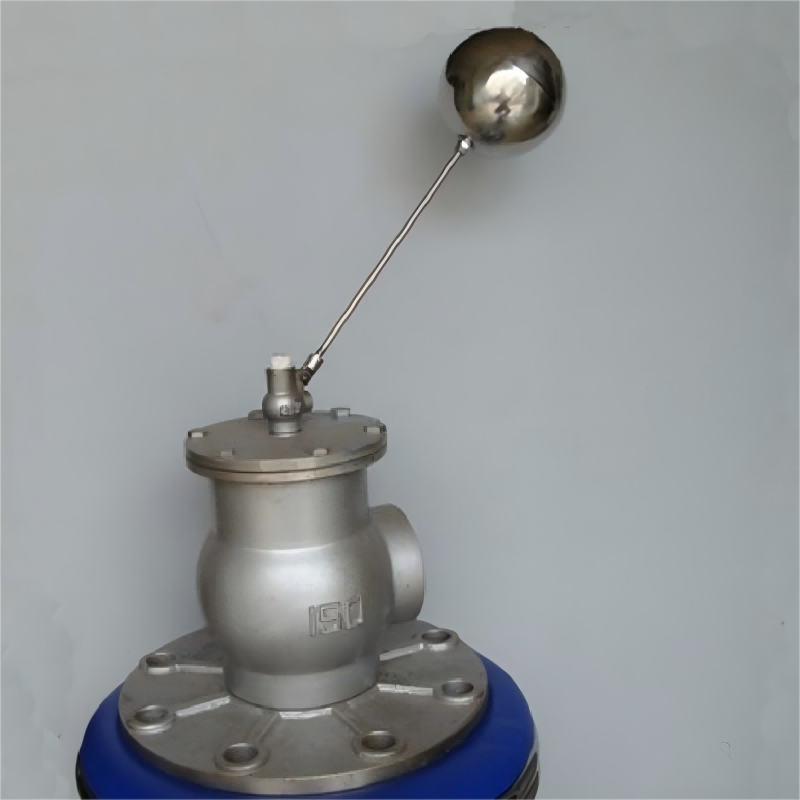 Stainless steel flanged float ball valve