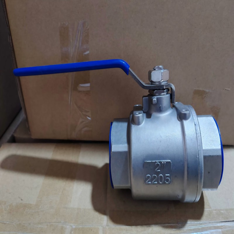 2205 double phase wire button ball valve,Ball valve,2205Ball valve,double phase wire button ball valve