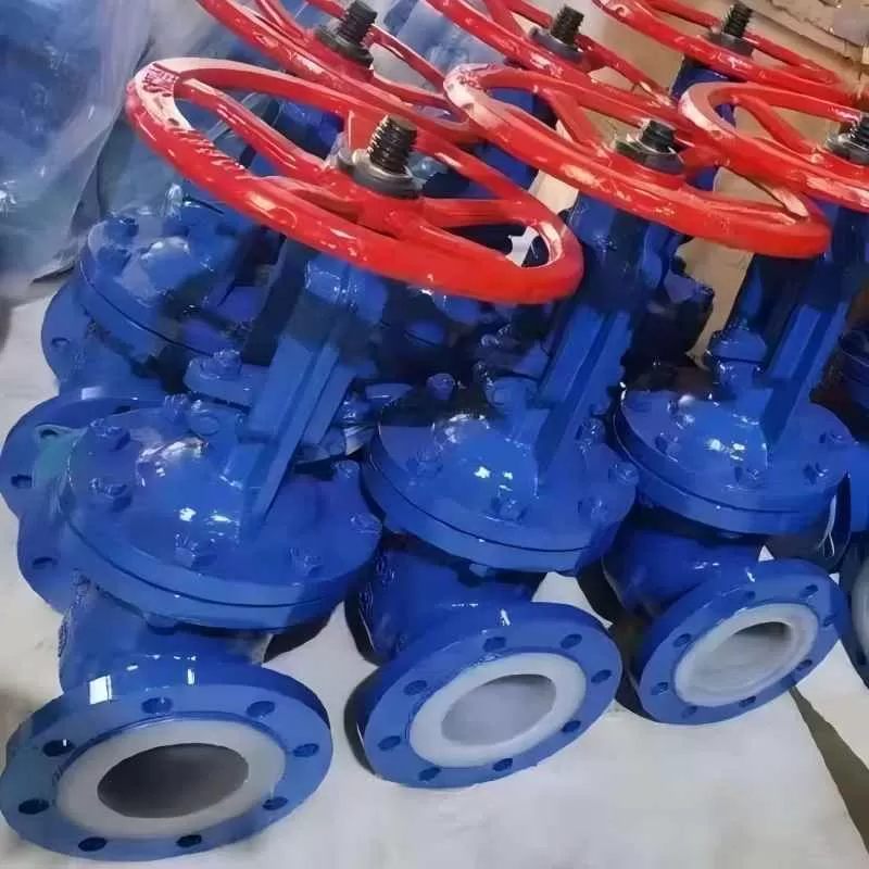 Fluorine lined gate valve,gate valve