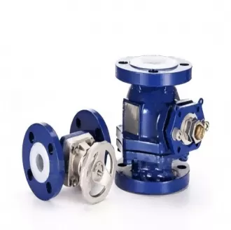 Fluorine lined ball valve，Fluorine lined valve， ball valve