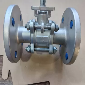 304 material three piece flange ball valve Q41F-16P stainless steel three piece flange ball valve,304 stainless steel,Three-piece Stainless Steel Ball Valve,three piece flange ball valve