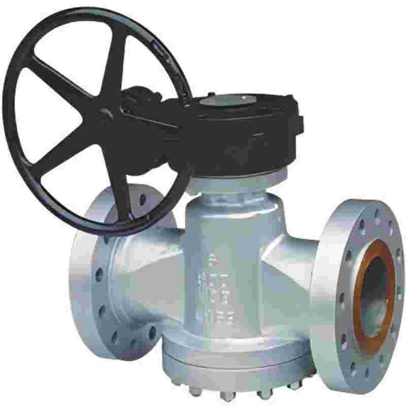 Pressure balanced inverted oil seal plug valve，Plug valve