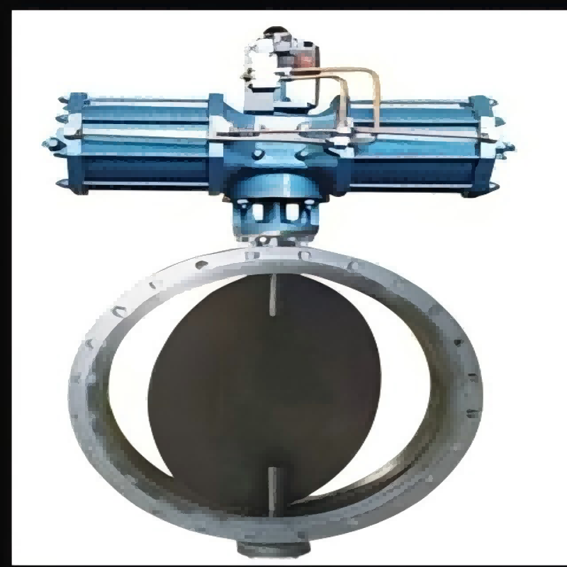 Pneumatic ventilated butterfly valve;Ventilation butterfly valve, butterfly valve