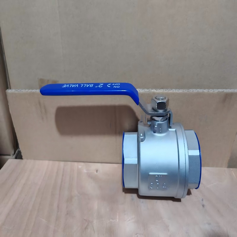 Two-piece Stainless steel ball valve,, Stainless steel ball valve,