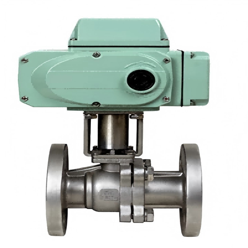Q941Y type floating hard seal electric ball valve;electric ball valve