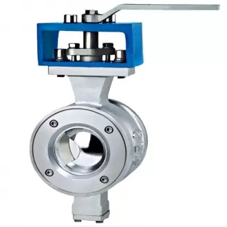 Q77 Clamp V-type ball valve,V-type ball valve