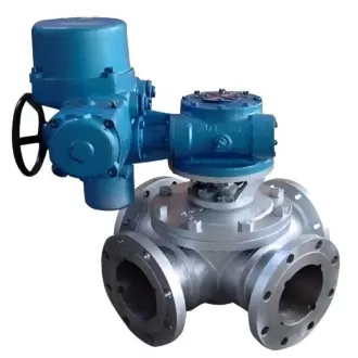 Q946F electric four-way ball valve,electric four-way ball valve,four-way ball valve