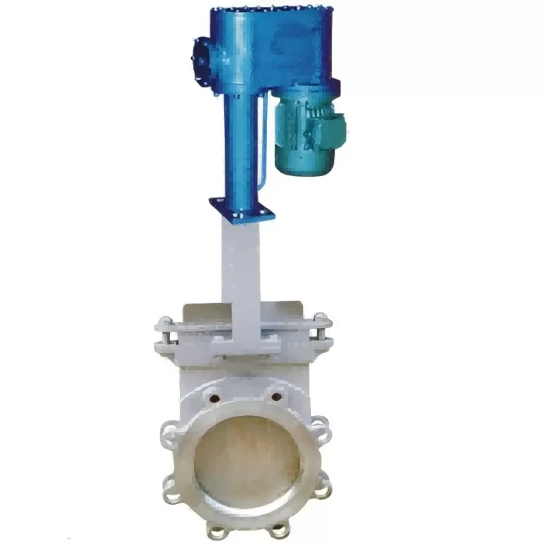PZ243 electro-hydraulic clamping knife gate valve;electro-hydraulic clamping knife gate valve;