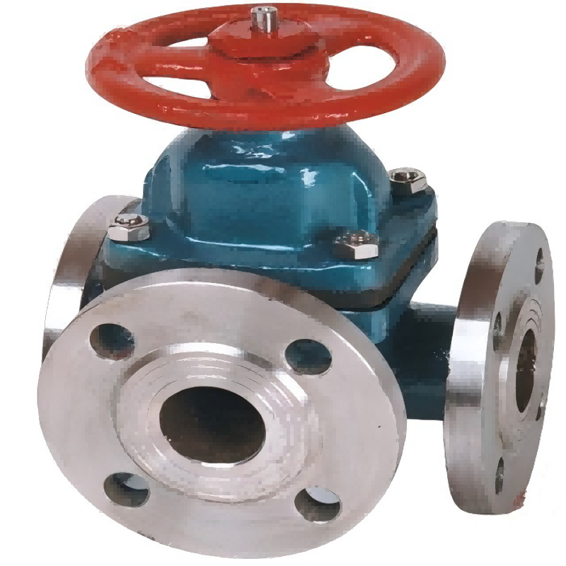 G49 three-way diaphragm valve, three-way diaphragm valve,diaphragm valve