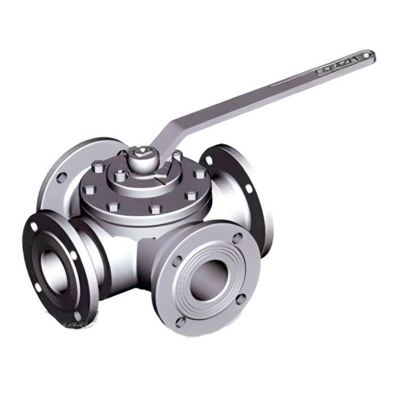 Four-way ball valve,way ball valve,ball valve