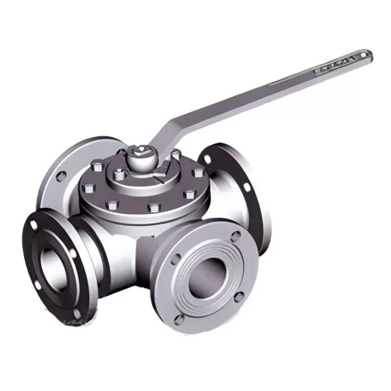 Four-way ball valve,way ball valve,ball valve