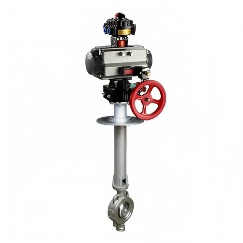 Pneumatic low temperature butterfly valve:low temperature butterfly valve: butterfly valve