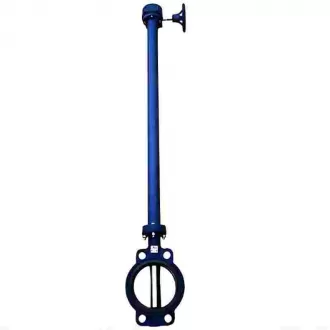 D371X extended stem turbine butterfly valve, extended stem turbine butterfly valve,