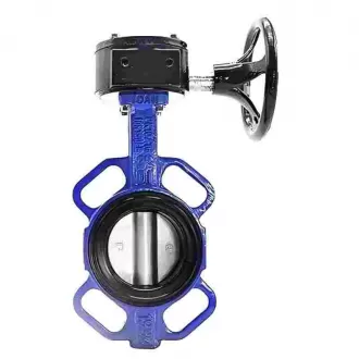 D371X worm gear wafer butterfly valve, worm gear wafer butterfly valve, butterfly valve