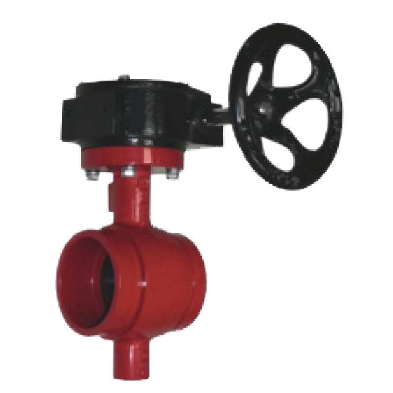 Centerline groove type butterfly valve,groove type butterfly valve,butterfly valve