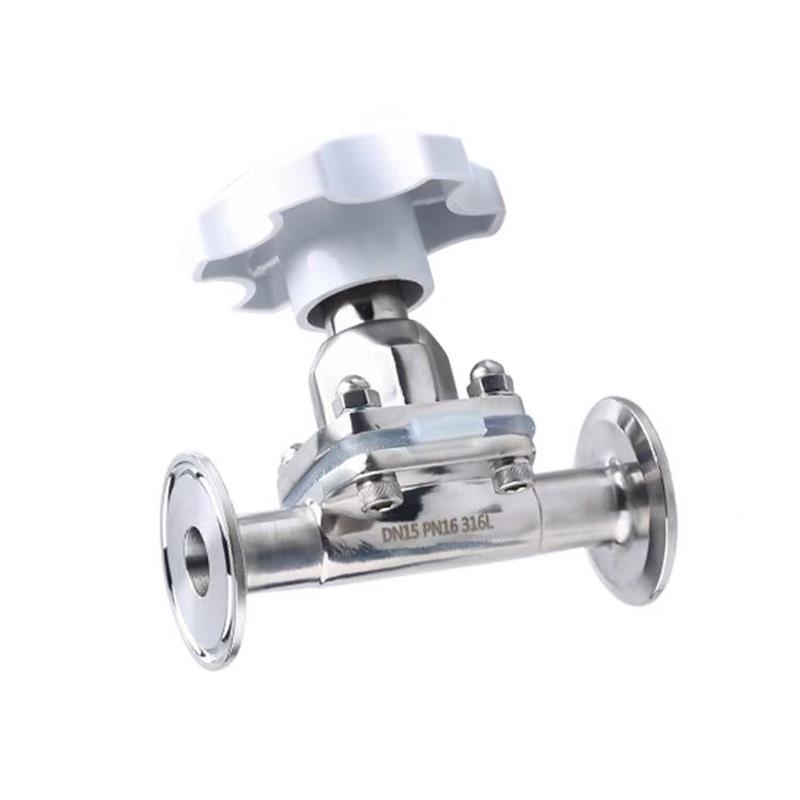 Sanitary manual diaphragm valve，Sanitary diaphragm valve，Diaphragm valve