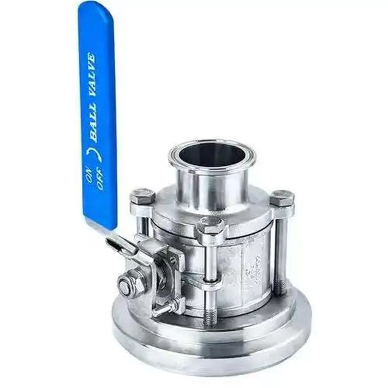 Sanitary manual tank bottom ball valve， Sanitary ball valve，Ball valve