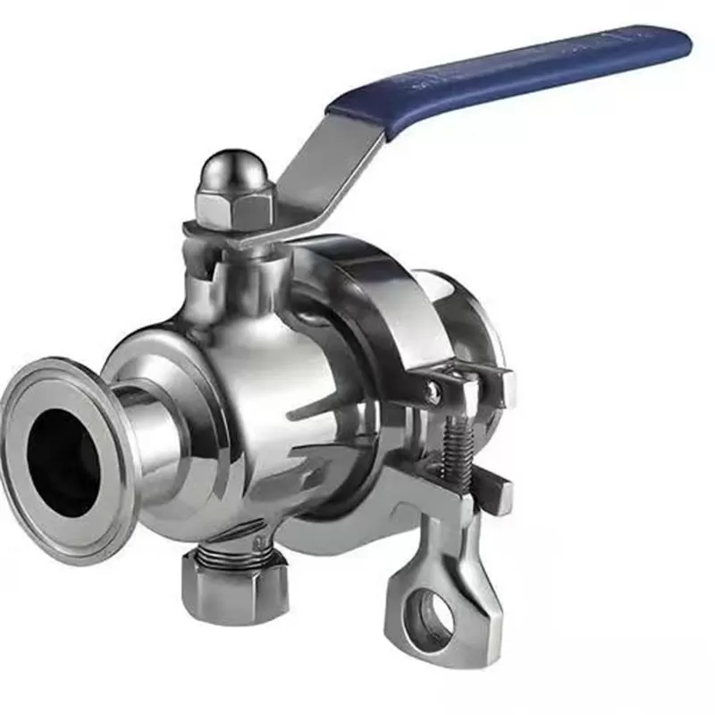 Sanitary grade non-retention ball valve，Sanitary ball valve，ball valve