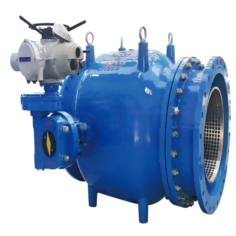 Piston-type flow and pressure regulating valve.pressure regulating valve