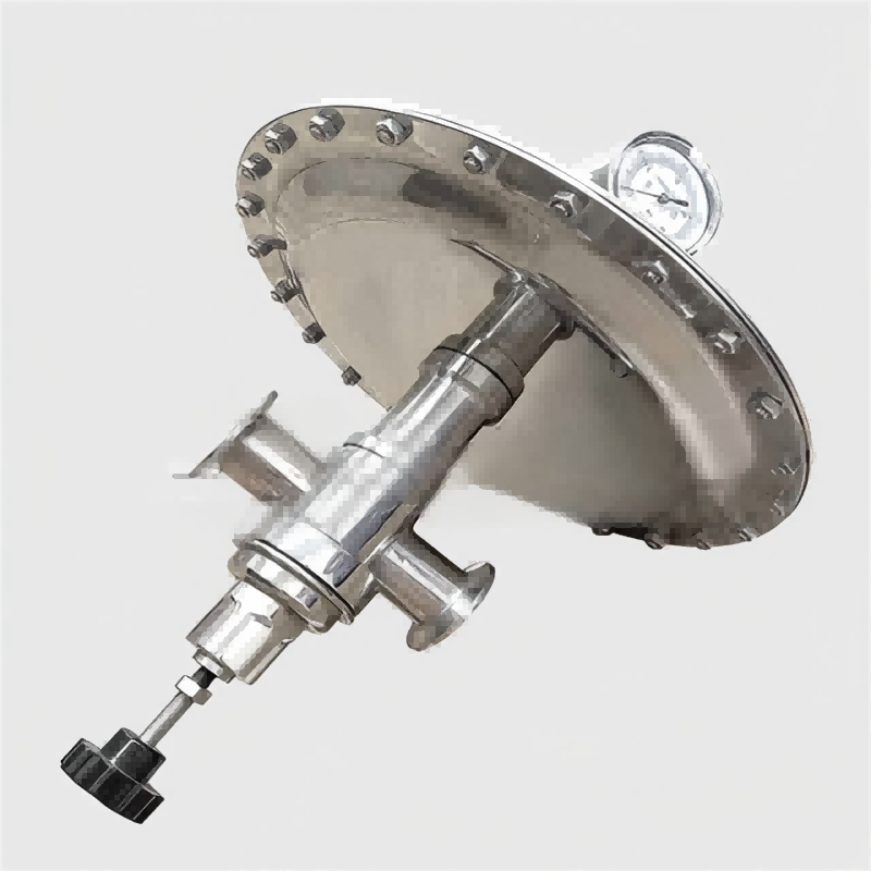 Sanitary self-operated quick-installation micro-pressure regulating valve,micro-pressure regulating valve, regulating valve