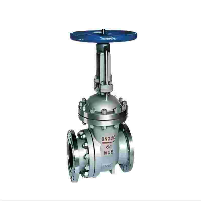 Cast steel slag discharge gate valve, slag discharge gate valve, gate valve