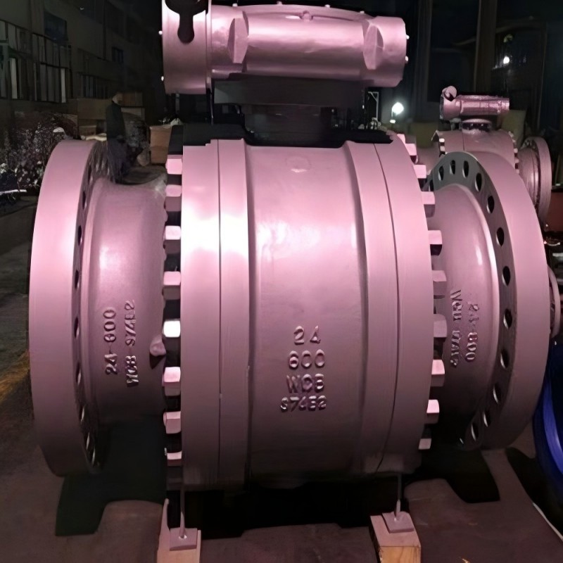 Three-piece fixed American standard ball valve for the turbine,ball valve