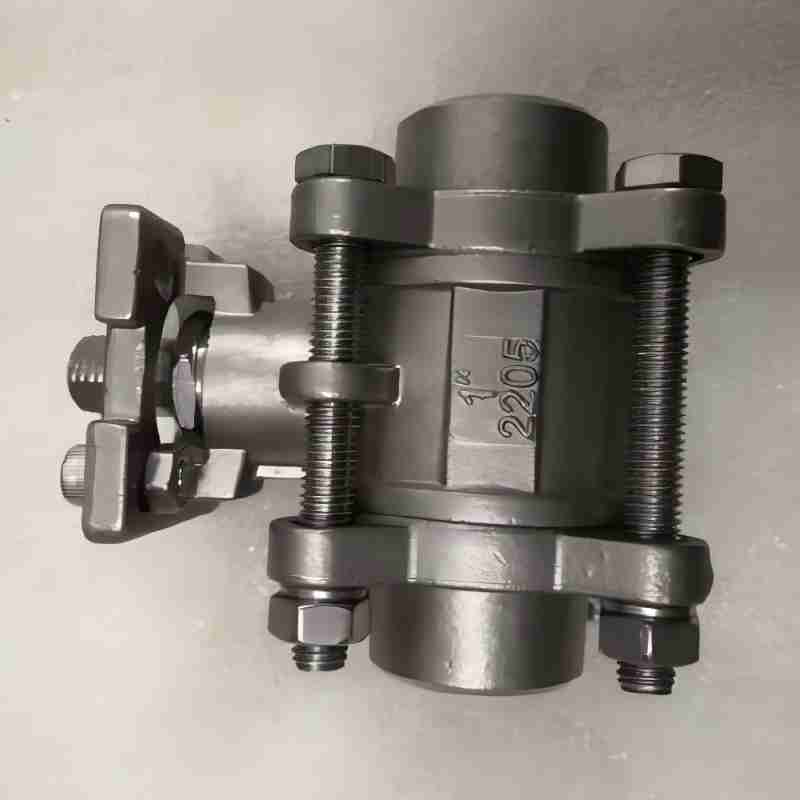 Q611F-2507_2205 Pneumatic threaded Ball Valve - Double-phase steel threaded Ball valve,Ball valve