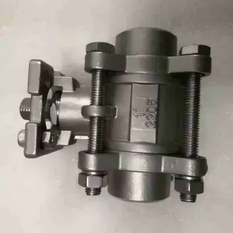 Q611F-2507_2205 Pneumatic threaded Ball Valve - Double-phase steel threaded Ball valve,Ball valve