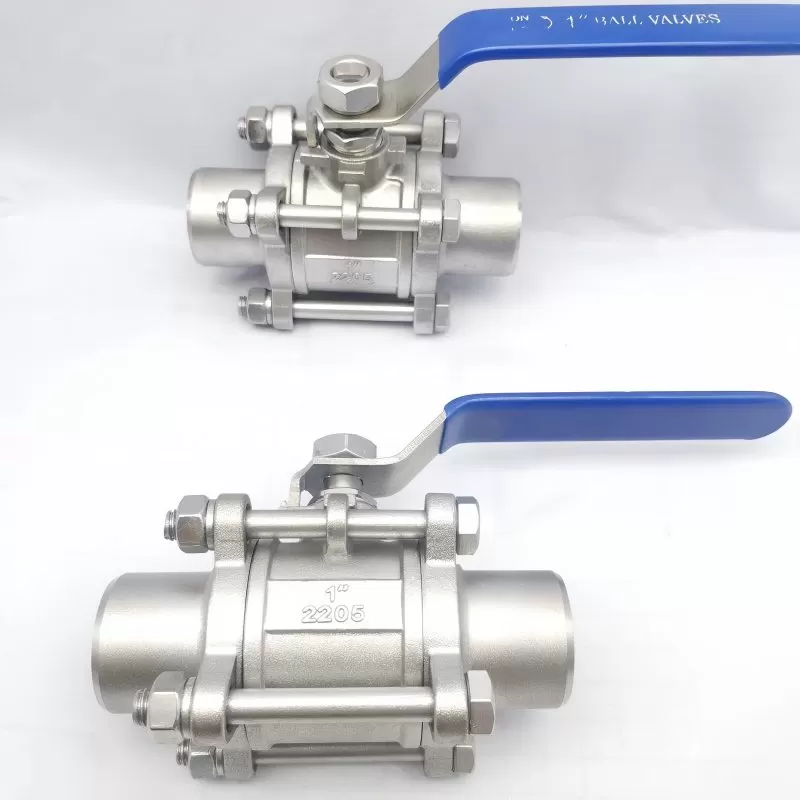 2205 2507 three-piece welded ball valve,three-piece welded ball valve,2205 2507 welded ball valve,ball valve
