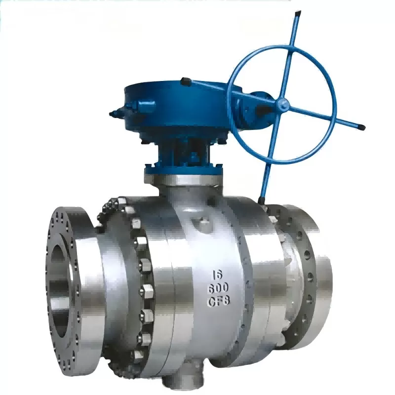 Q347F stainless steel turbine fixed ball valve,stainless steel turbine fixed ball valve, fixed ball valve,ball valve