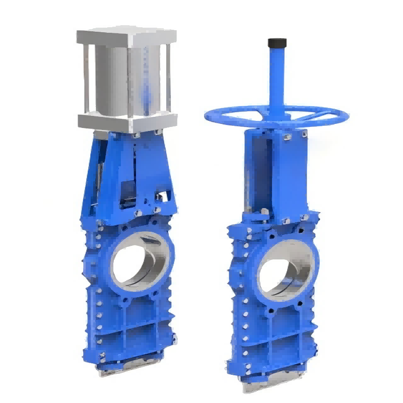 Z73X through-type bidirectional sealing knife gate valve,bidirectional sealing knife gate valve,knife gate valve