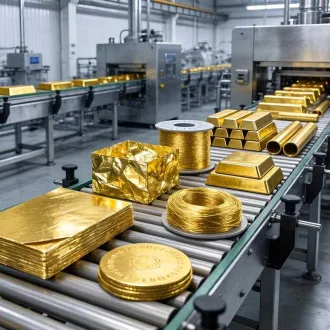 Gold Disc ,Au Disc 
